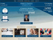 Tablet Screenshot of cemolaw.com